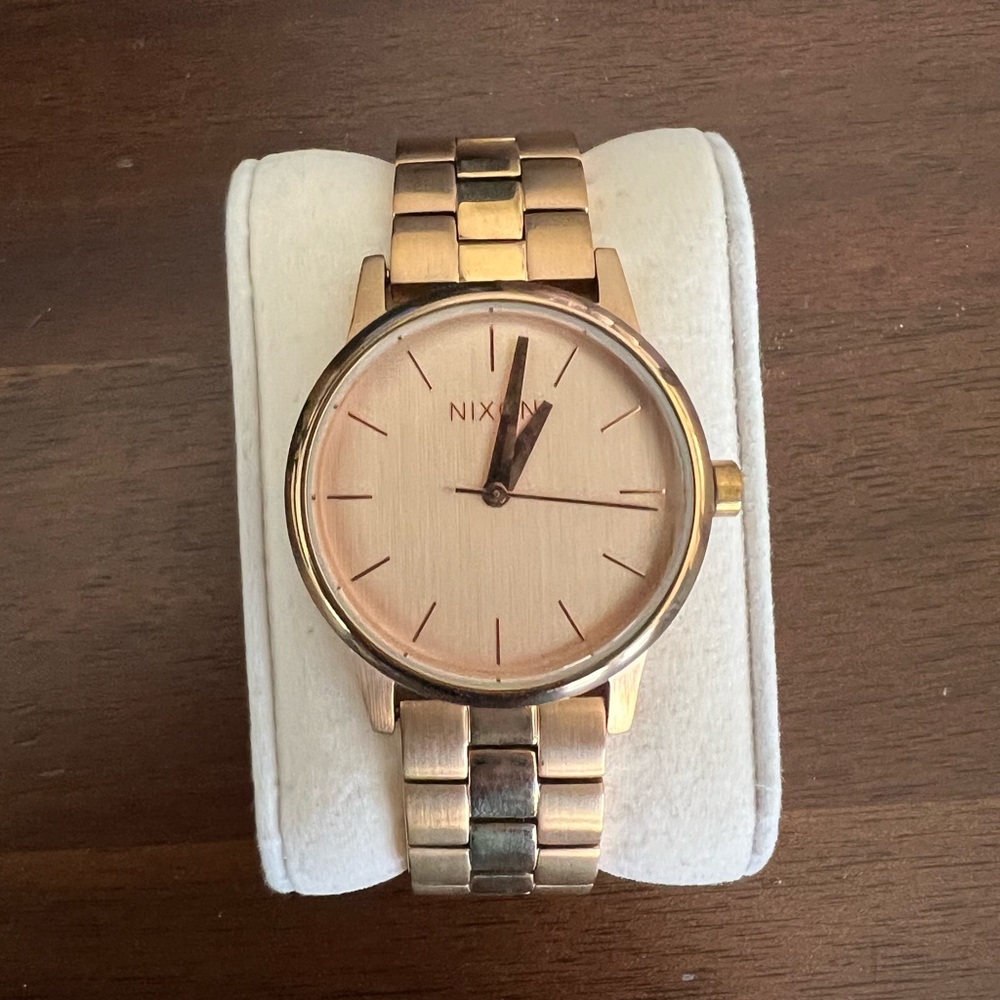 Women’s Nixon Rose Gold Watch